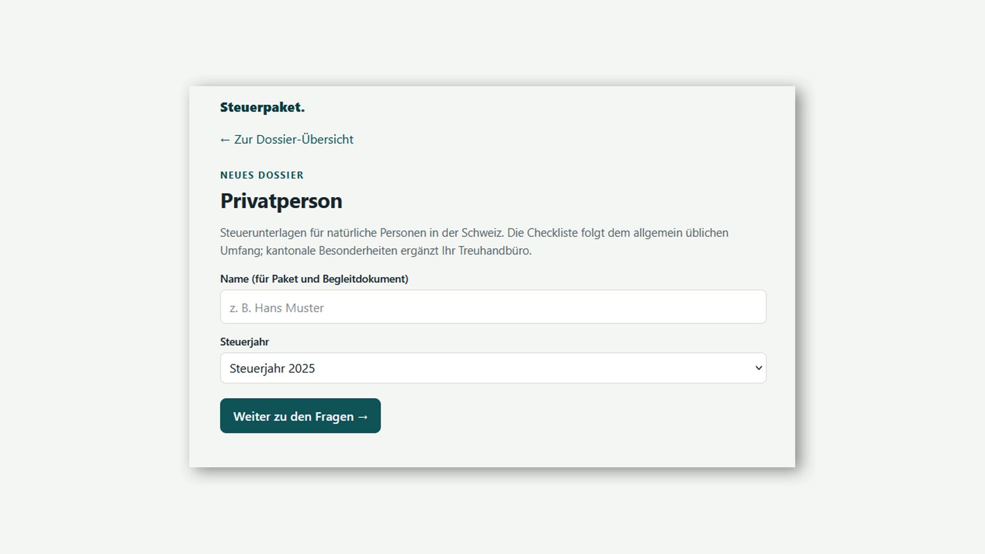 Tax Manager